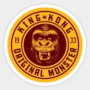 KING KONG - Original Monster Sticker